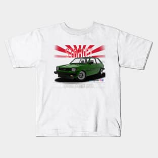 Toyota Starlet KP61 Green Kids T-Shirt